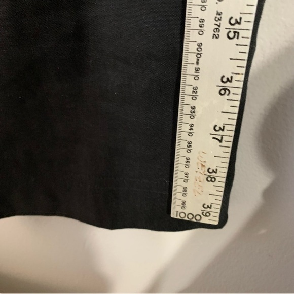 J. Jill Linen‎ Stretch black trousers with pockets. Size 8 - Picture 10 of 13
